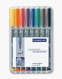 EAN 4007817323601 - Staedtler 316 WP8 marcador 1 pieza(s) Negro, Azul, Marrón, Verde, Naranja, Rojo, Violeta, Amarillo imagen 1