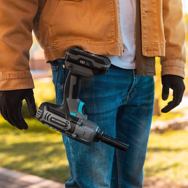 EAN 8435675100137 - Cecotec 70013 atornilladora de impacto con batería 3000 RPM 400 Nm Negro, Azul, Gris 20 V imagen 8