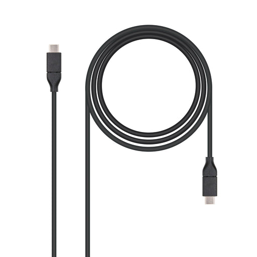 EAN 8433281007819 - Nanocable USB 3.1, 1m cable USB USB 3.2 Gen 2 (3.1 Gen 2) USB C Negro imagen 1