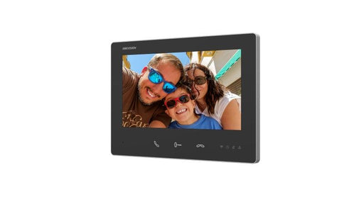 EAN 6942160447032 - Hikvision DS-KH7300EY-WTE2/White sistema de intercomunicación de video 17,8 cm (7") Negro imagen 2