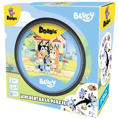EAN 3558380130970 - Asmodee Dobble Bluey 15 min Juego De Cartas Lógico imagen 1
