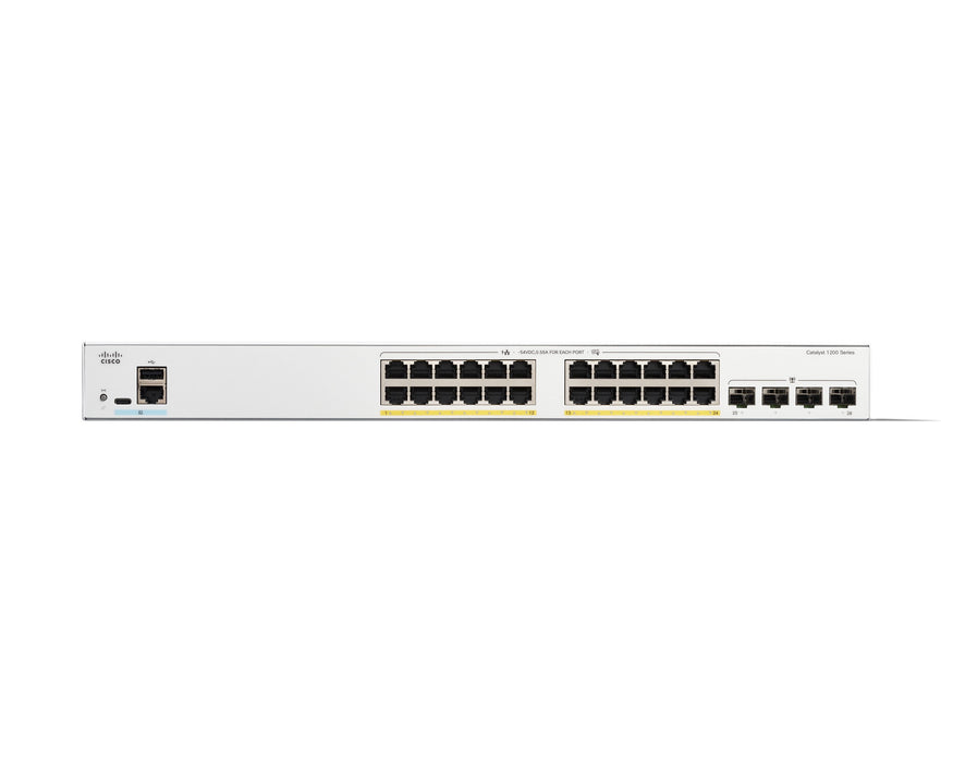 EAN 0889728521680 - Cisco C1200-24FP-4G switch Gestionado L2/L3 Gigabit Ethernet (10/100/1000) Blanco imagen 2