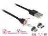 EAN 4043619857234 - DeLOCK 85723 cable USB USB 2.0 1,1 m USB A USB C/Micro-USB B Negro imagen 2