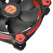 EAN 4717964400734 - Thermaltake Riing 12 Carcasa del ordenador Ventilador 12 cm Negro, Rojo imagen 4