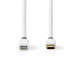 EAN 5412810312924 - Nedis CCBP39650WT20 cable de conector Lightning 2 m Blanco imagen 2