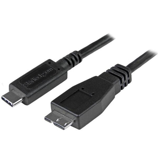 EAN 0065030860772 - StarTech.com USB31CUB1M cable USB USB 3.2 Gen 2 (3.1 Gen 2) USB C Micro-USB B Negro imagen 1