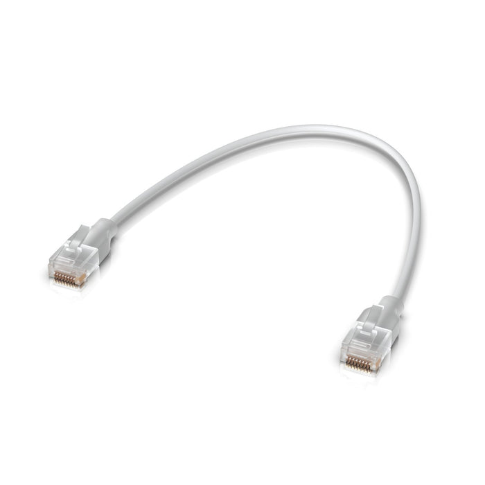 EAN 0810084693476 - Ubiquiti UACC-Cable-Patch-EL-0.15M-W cable de red Translúcido, Blanco 0,15 m Cat6 imagen 2