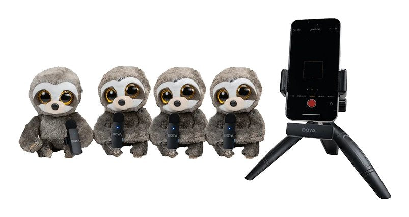 EAN 6974700659704 - BOYA BY-V4D micrófono Negro Micrófono con pinza de enganche imagen 6