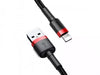 EAN 6953156296312 - Baseus CALKLF-R91 cable de conector Lightning 3 m Rojo, Negro imagen 3