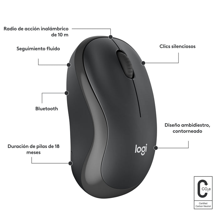 EAN 5099206111998 - Logitech 910-007119 ratón Viajes Ambidextro Bluetooth imagen 9