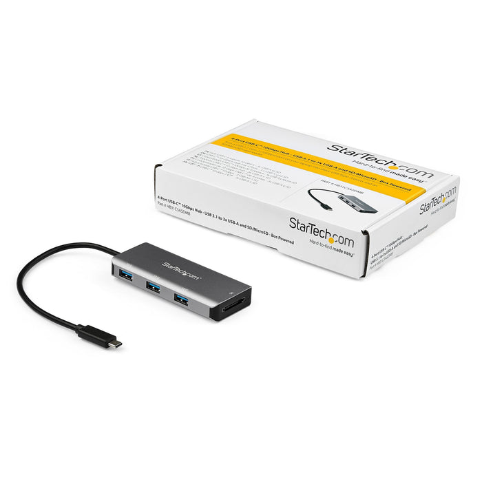 EAN 0065030880480 - StarTech.com HB31C3ASDMB base para portátil y replicador de puertos USB 3.2 Gen 2 (3.1 Gen 2) Type-C Negr imagen 5