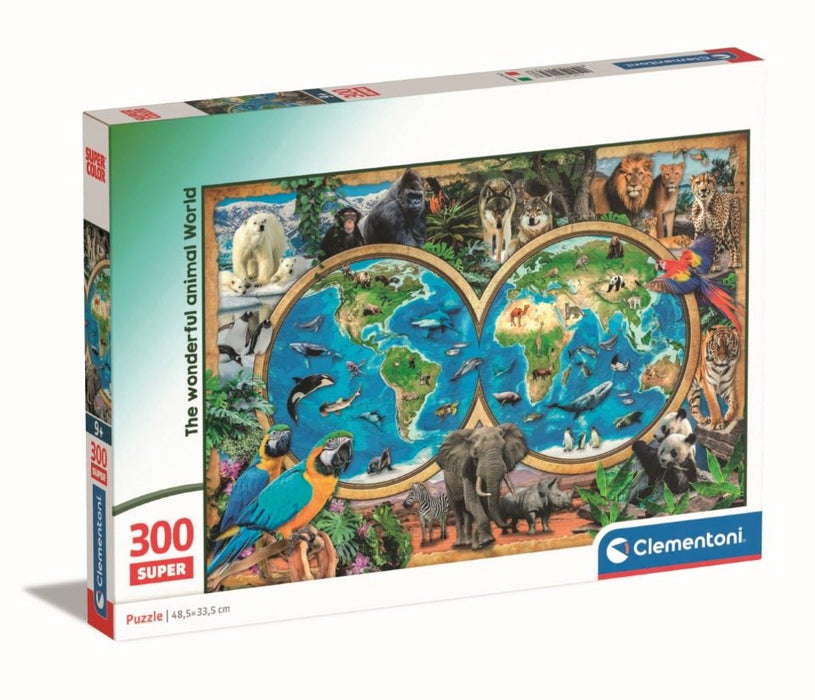 EAN 8005125217236 - Clementoni Supercolor 21723 puzzle Puzzle rompecabezas 300 pieza(s) Animales imagen 1