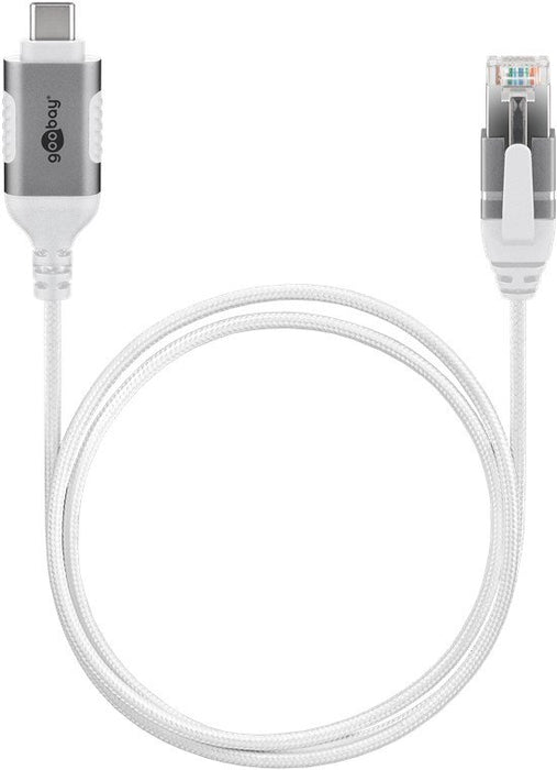 EAN 4040849743856 - Goobay 74385 cambiador de género para cable USB 3.1 type A RJ45 Blanco imagen 4