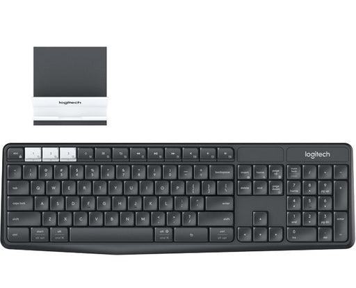 EAN 5099206066380 - Logitech K375s Multi-Device Wireless Keyboard and Stand Combo teclado Universal RF Wireless + Bluetooth Q imagen 1