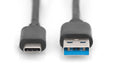 EAN 4016032383772 - Digitus DB-300136-010-S cable USB USB 3.2 Gen 1 (3.1 Gen 1) 1 m USB C USB A Negro imagen 2