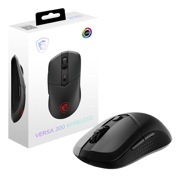 EAN 4711377245920 - MSI VERSA 300 ratón Juego mano derecha RF Wireless + Bluetooth + USB Type-C Óptico 8000 DPI imagen 5