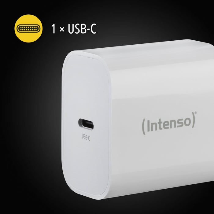 EAN 4034303033225 - Intenso POWER ADAPTER USB-C/7802012 Universal Blanco Corriente alterna Carga rápida Interior imagen 4