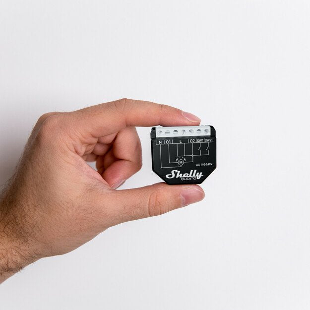 EAN 3800235269008 - Shelly Qubino Wave Shutter alimentación del relé Negro imagen 3