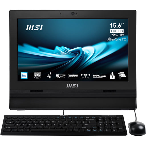 EAN 4711377323338 - MSI Pro AP162T ADL-042XEU All-in-One PC Intel® N N100 39,6 cm (15.6") 1920 x 1080 Pixeles Pantalla táctil imagen 1