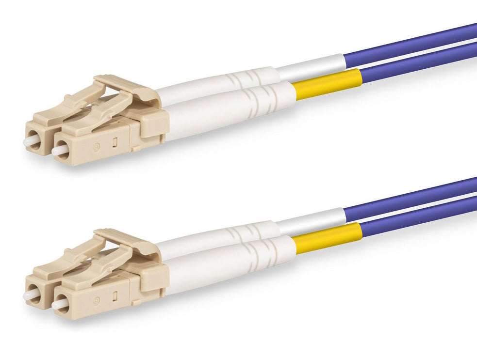 EAN 5704174320296 - Lanview LVO231810 Cable de fibra óptica e InfiniBand 1 m 2x LC Púrpura imagen 1