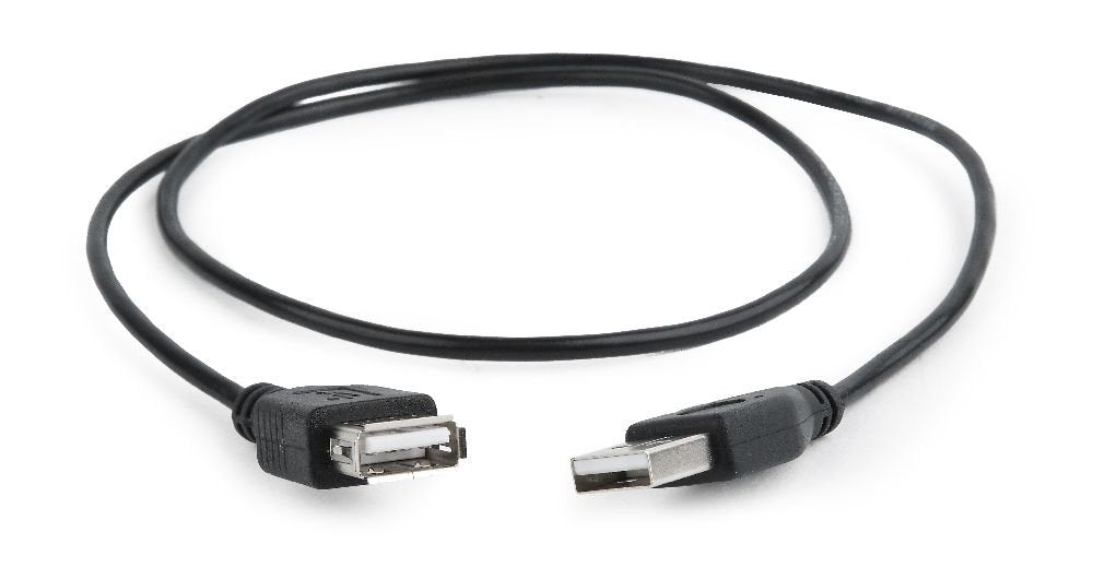 EAN 8716309098816 - Gembird CC-USB2-AMAF-75CM/300-BK cable USB USB 2.0 0,75 m USB A Negro imagen 3