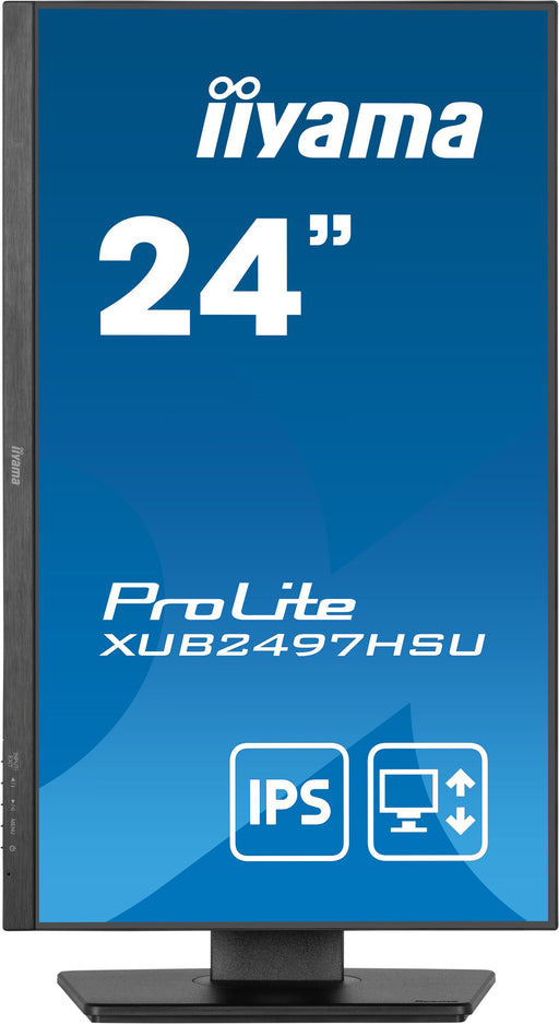 EAN 4948570125050 - iiyama XUB2497HSU-B2 pantalla para PC 60,5 cm (23.8") 1920 x 1080 Pixeles Full HD LED Negro imagen 2