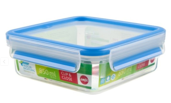 EAN 4009049303062 - EMSA 508536 recipiente de almacenar comida Rectangular Caja 0,85 L Transparente 8 pieza(s) imagen 3