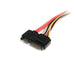 EAN 0065030845304 - StarTech.com SATA22PEXT cable de SATA 0,35 m SATA 22-pin SATA 7-pin + 15-pin Rojo imagen 3