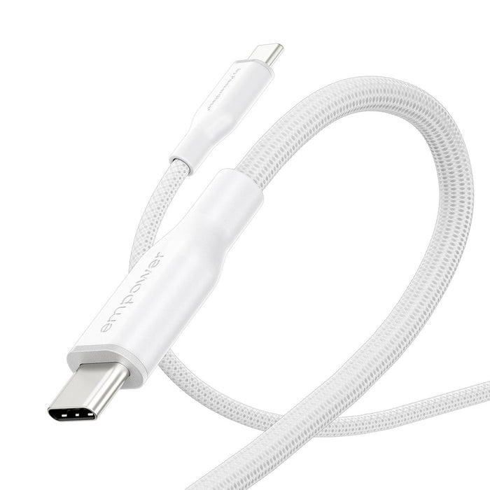 EAN 5715685027628 - PanzerGlass empower by ® Racing 60W USB-C to USB-C Cable | USB 2.0 | 1.2M | Silver White cable USB Blanco imagen 6