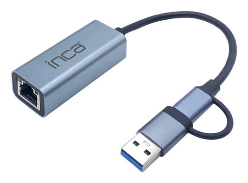 EAN 8681949016202 - Inca IUTP-01TX hub de interfaz USB 3.2 Gen 1 (3.1 Gen 1) Type-A + Type-C Azul imagen 2