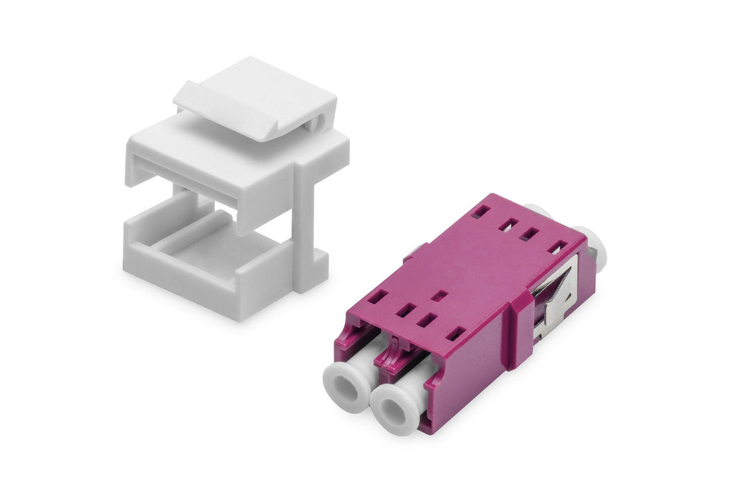 EAN 4016032489825 - Digitus DN-96019-1-K adaptador de fibra óptica LC/LC 1 pieza(s) Violeta imagen 2