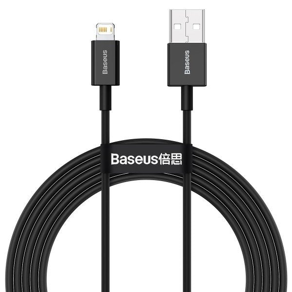EAN 6953156205307 - Baseus CATLYS-A01 cable USB 2 m USB A USB C/Lightning Negro imagen 1