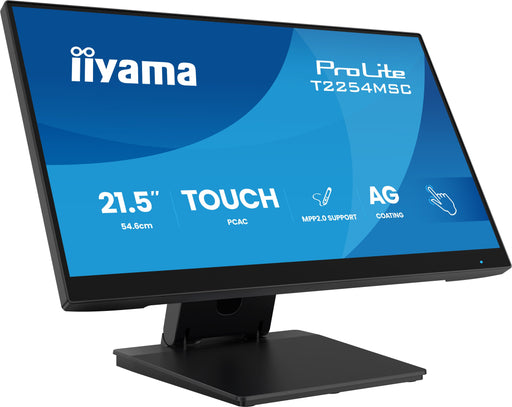 EAN 4948570125715 - iiyama T2254MSC-B2AG pantalla para PC 54,6 cm (21.5") 1920 x 1080 Pixeles Full HD LED Pantalla táctil Neg imagen 1