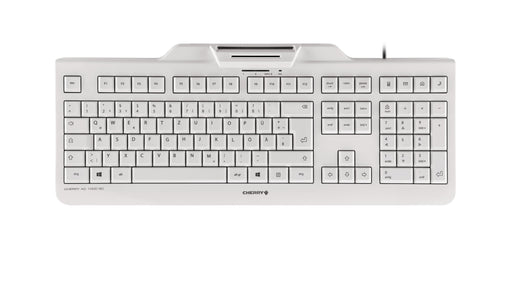 EAN 4025112083518 - CHERRY KC 1000 SC teclado Oficina USB QWERTZ Alemán Gris imagen 1