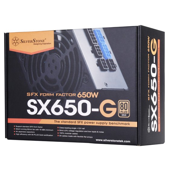 EAN 4710679810904 - Silverstone SX650-G unidad de fuente de alimentación 650 W 20+4 pin ATX SFX Negro imagen 9