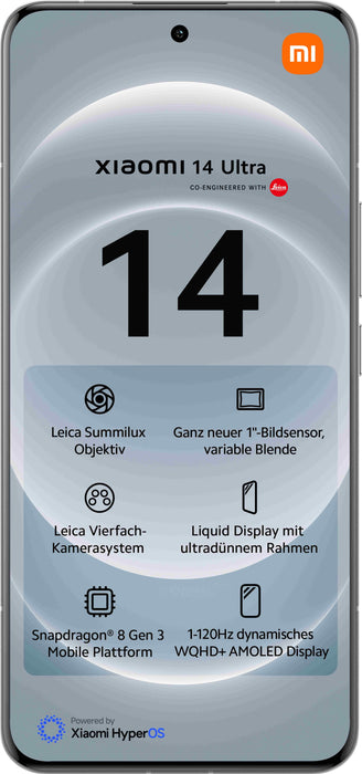 EAN 6941812773406 - Xiaomi 14 Ultra 17,1 cm (6.73") SIM doble 5G USB Tipo C 16 GB 512 GB 5000 mAh Blanco imagen 2