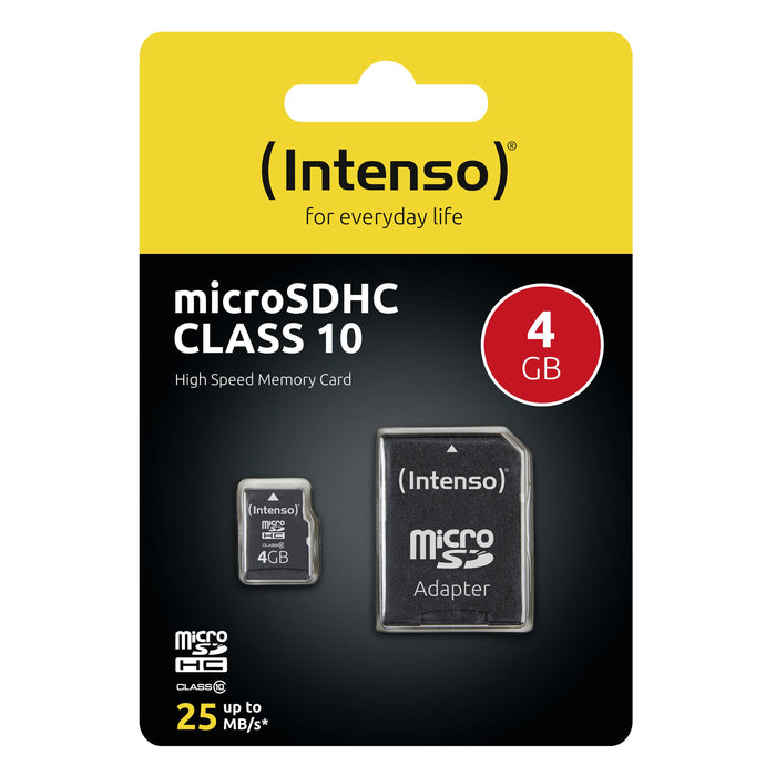 EAN 4034303016099 - Intenso 4GB MicroSDHC Clase 10 imagen 4