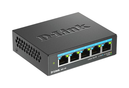 EAN 0790069469305 - D-Link DMS-105 No administrado L2 2.5G Ethernet (100/1000/2500) Negro imagen 2