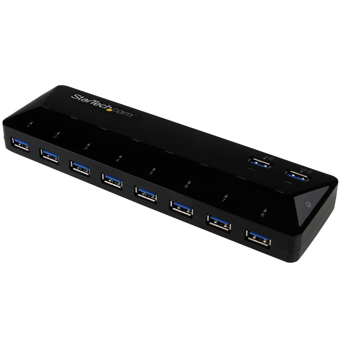 EAN 0065030861731 - StarTech.com ST103008U2C hub de interfaz USB 3.2 Gen 1 (3.1 Gen 1) Type-B 5000 Mbit/s Negro imagen 1