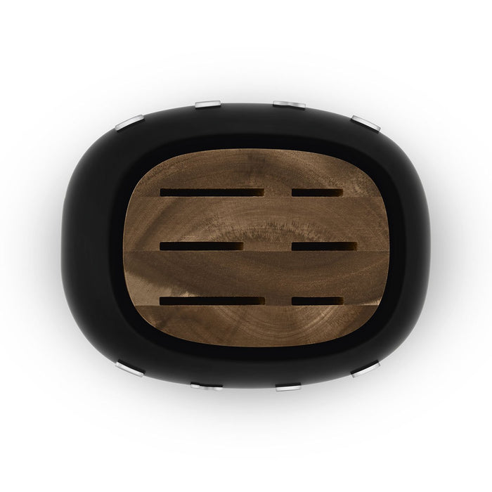 EAN 8017709344191 - Smeg KBSF02BL taco para cuchillos Bloque con ranuras para cuchillos Plástico, Acero inoxidable, Madera Ne imagen 8