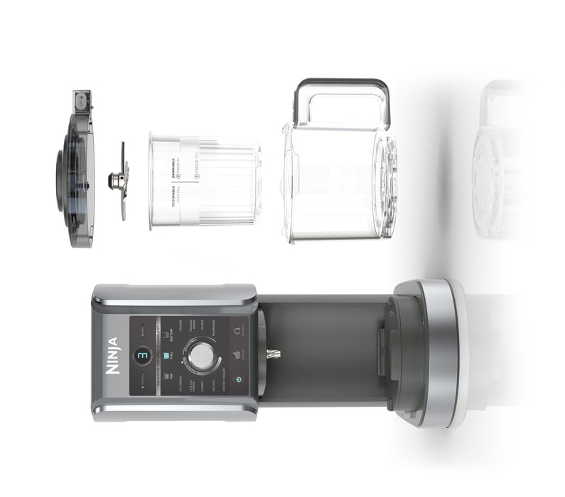 EAN 622356283076 - Ninja CREAMi Deluxe Máquina de helados y batidos 2,1 L 800 W Negro, Gris imagen 11