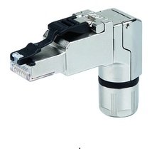 EAN 4018359448943 - Telegärtner J00026A4003 conector RJ45 Negro, Acero inoxidable imagen 1