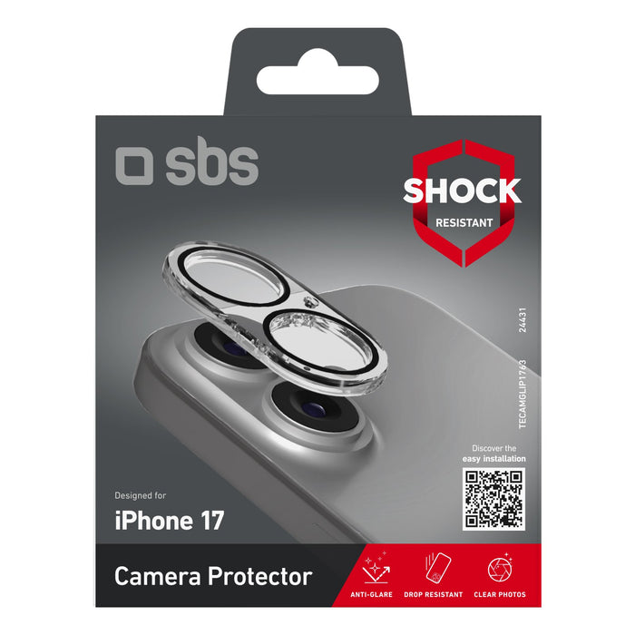 EAN 8018417524431 - SBS TECAMGLIP1763 protector de pantalla o trasero para teléfono móvil Protector para lentes de cámara App imagen 1