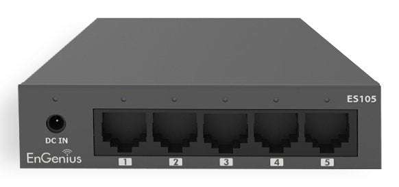 EAN 4711488350247 - EnGenius ES105 switch No administrado Gigabit Ethernet (10/100/1000) Negro imagen 1