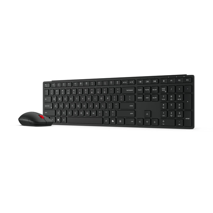 EAN 195892125273 - Lenovo 4X31S04848 teclado Ratón incluido Oficina RF Wireless + Bluetooth Belga Negro imagen 4