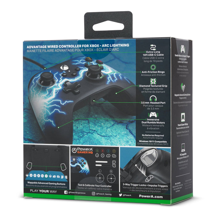 EAN 0617885053917 - PowerA XBGP0190-01 Negro, Azul USB Gamepad PC, Xbox One, Xbox One S, Xbox One X imagen 14