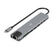 EAN 8052101431582 - Ewent EW1146 base para portátil y replicador de puertos Alámbrico USB 3.2 Gen 1 (3.1 Gen 1) Type-C Gris imagen 1