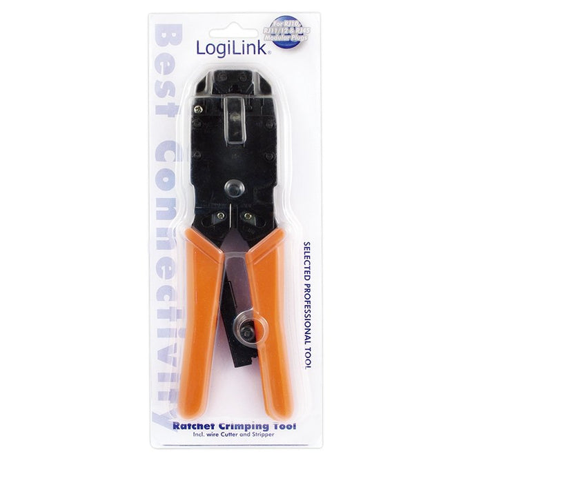 EAN 4260113563502 - LogiLink Crimping tool universal Naranja imagen 2