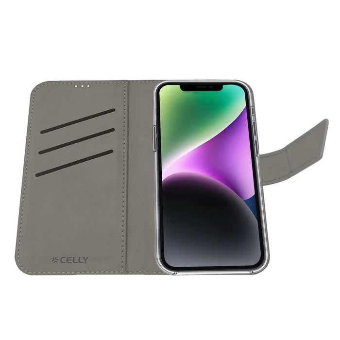 EAN 8021735219095 - Celly WALLY funda para teléfono móvil 15,5 cm (6.1") Funda cartera Negro imagen 4