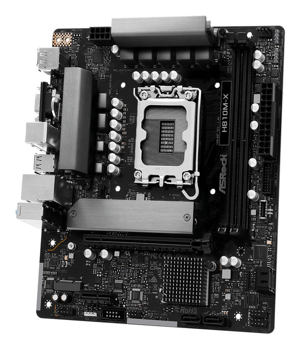 EAN 4711581490642 - Asrock H810M-X Intel H810 LGA 1851 (Socket V1) micro ATX imagen 3